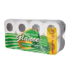 Glance Toilet Tissues 8 Rolls