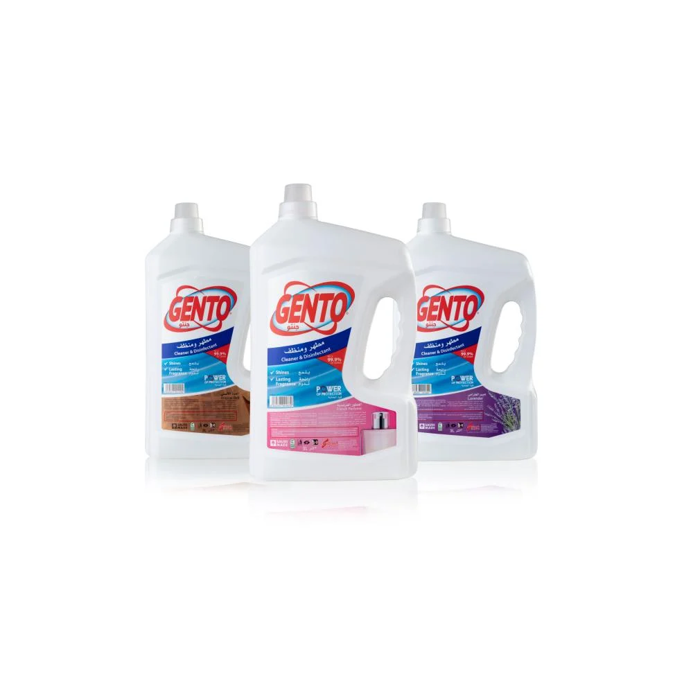 Gento Cleaner and Disinfectant 3 Liters (apples)