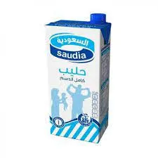 حليب السعودية 1لتر كامل الدسم