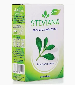 Stevia sugar, 50 sachets