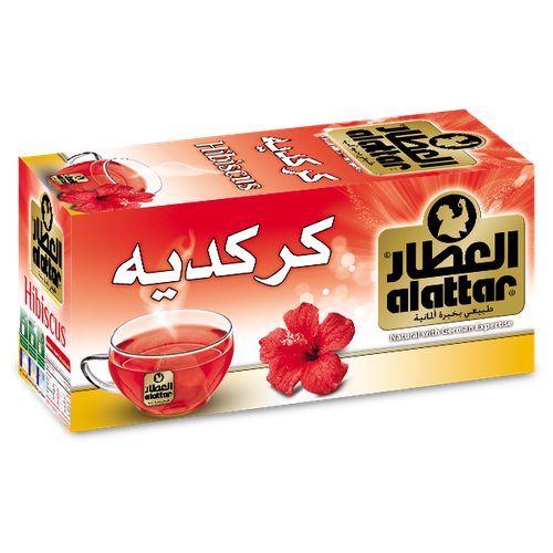 شاي العطار كركدية 20 خيط