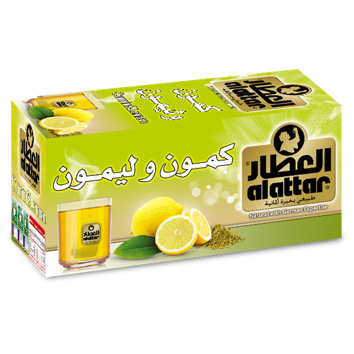 شاي العطار كمون و ليمون 20 خيط