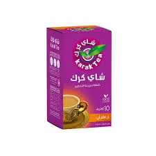 شاي كرك بالزعفران 10 اظرف