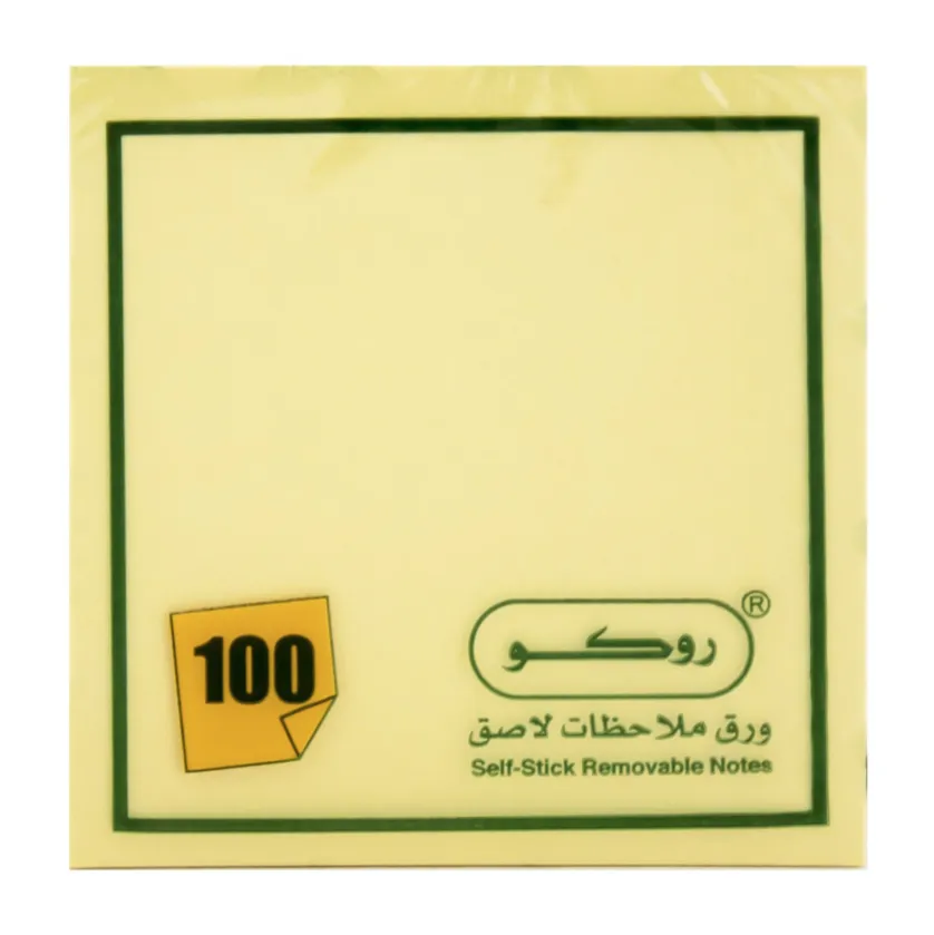 ورق ملاحظات روكو 3×3 إنش