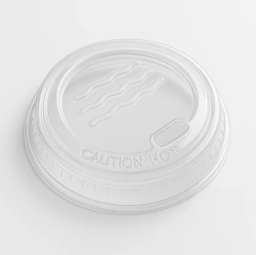9oz Clear Cup Lid (1000) Pieces