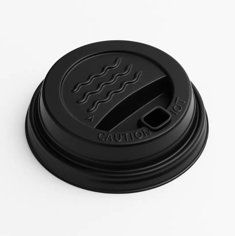 9oz Cup Lid (1000) Pieces (اسود)