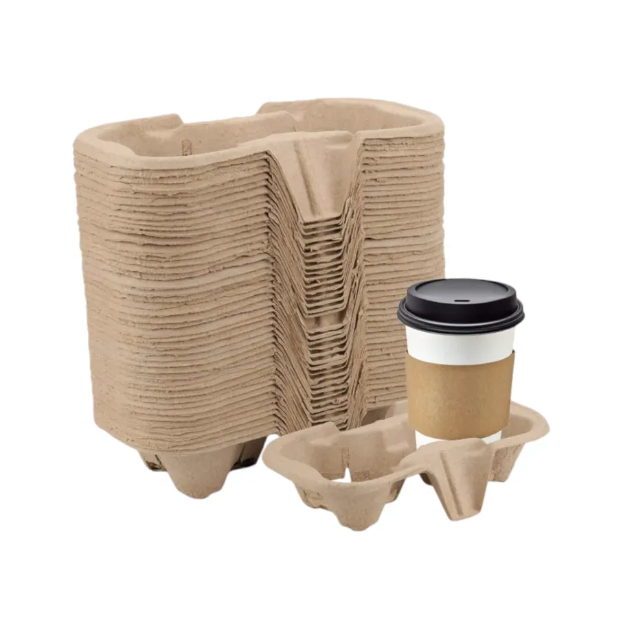 Double paper cup holder