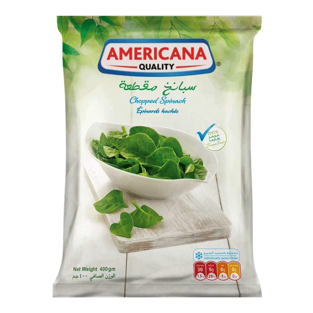 Americana Chopped Spinach - 400 g