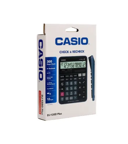 اله حاسبه كاسيو DJ-120D PLUS