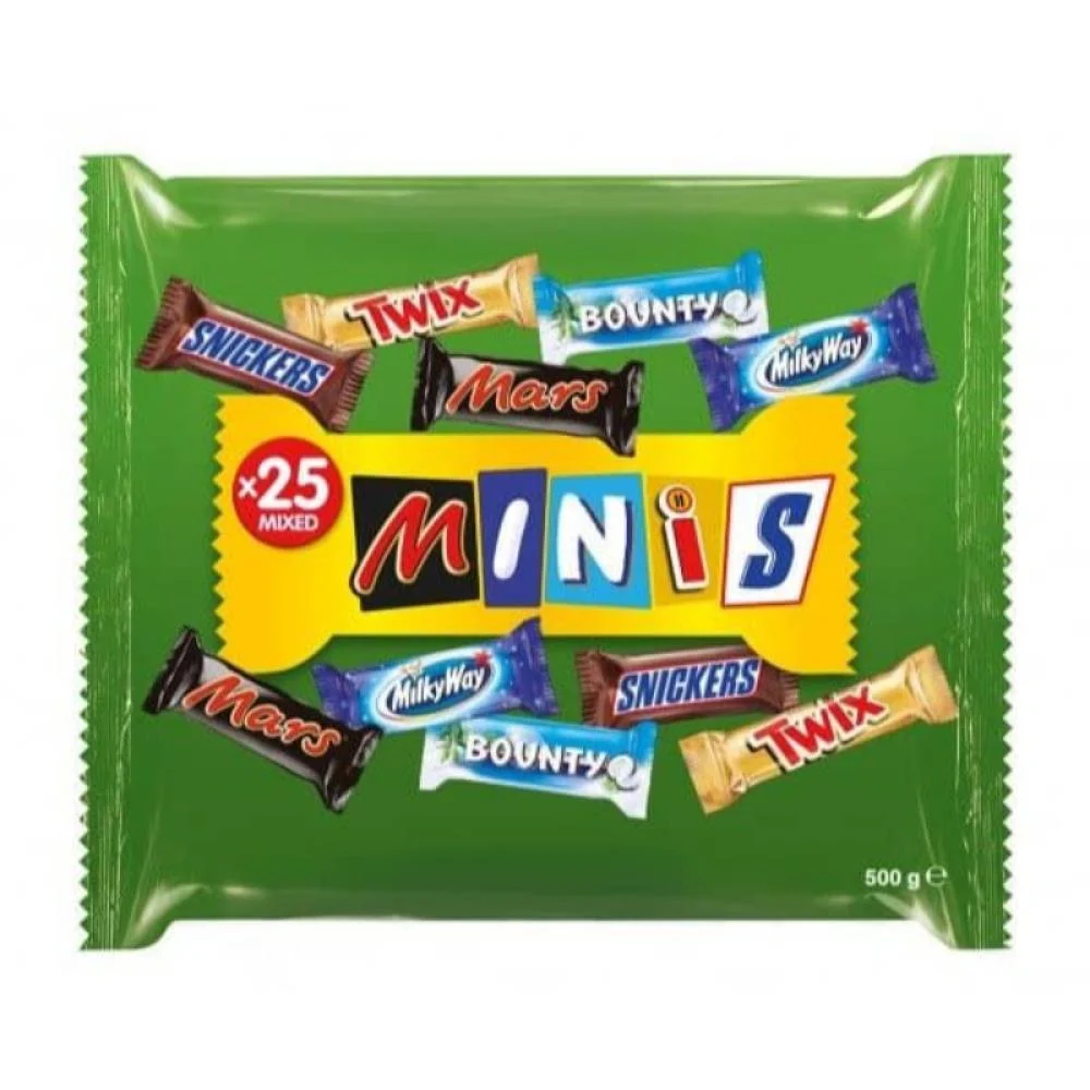 Minis Assorted Mini Chocolates 500g