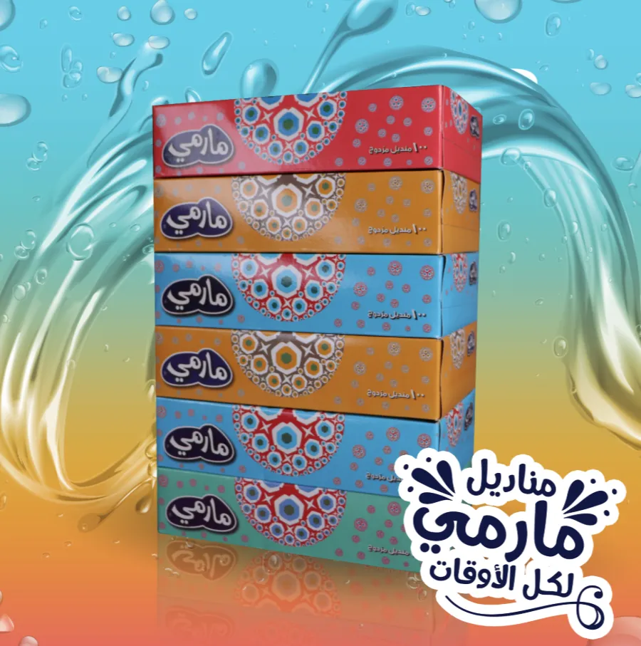 Marmi facial tissue 100pcs